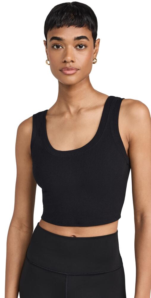 Alo Yoga Ribbed Wellness Tank Black Cover