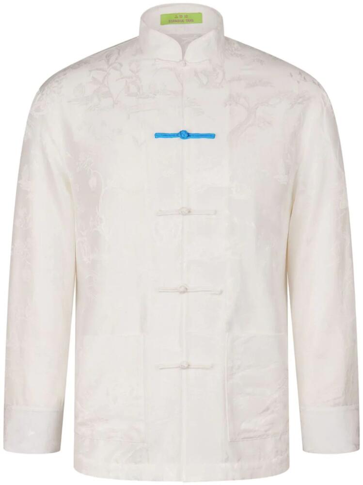 Shanghai Tang Winding Stream Party shirt - White Cover