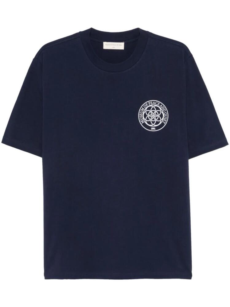 Museum Of Peace & Quiet Wellness T-shirt - Blue Cover