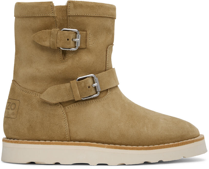 Kenzo Beige Kenzo Paris Kenzocozy Boots Cover