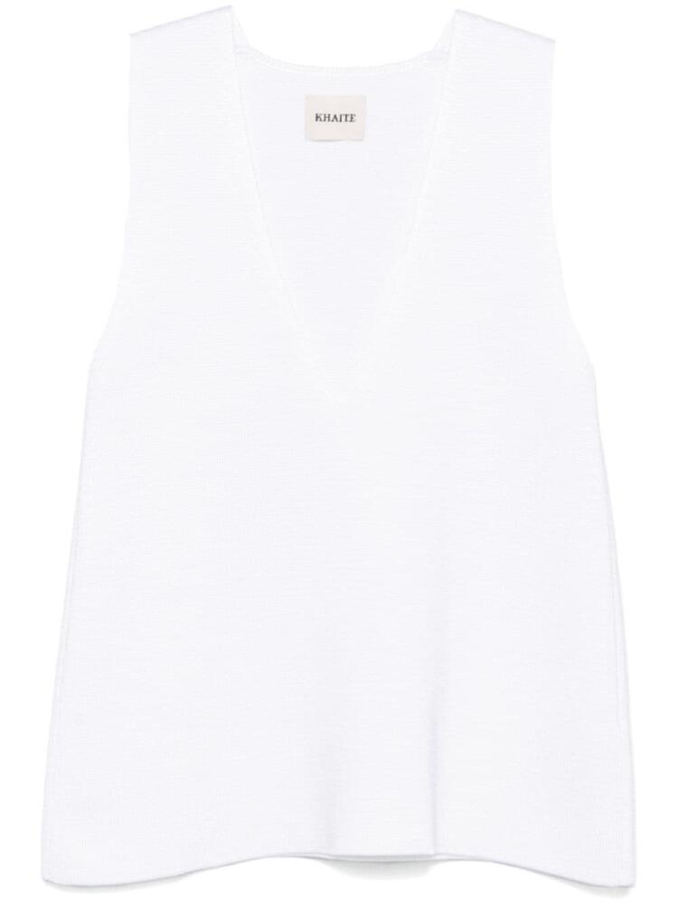 KHAITE Heidi top - White Cover