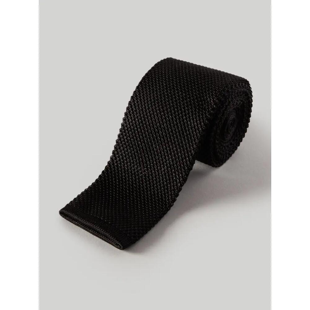 Robert Talbott Redford Silk Knit Necktie in Black Cover