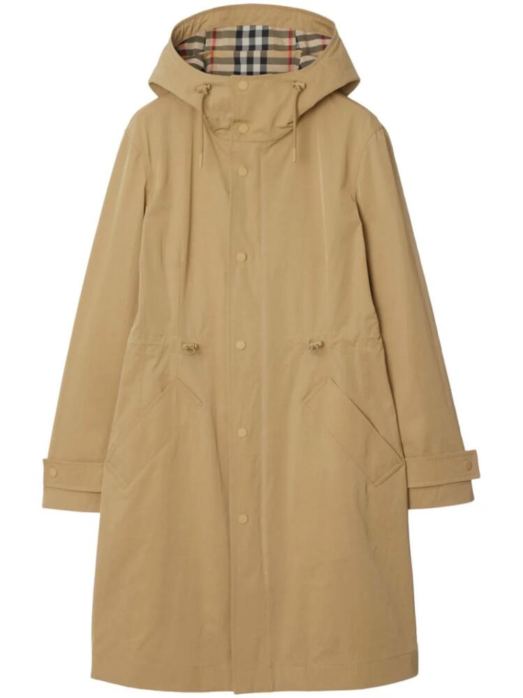 Burberry Hooded Parka - Neutrals Cover