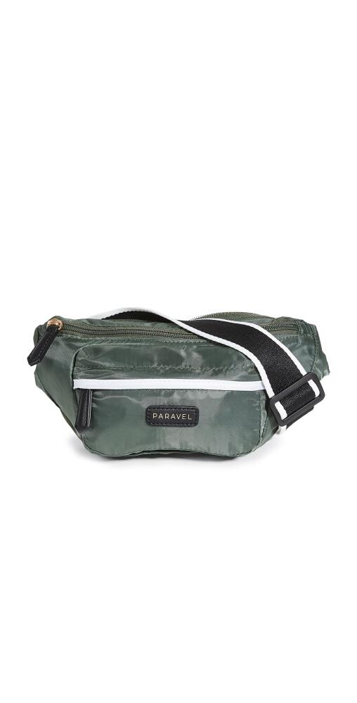 Paravel Fold-Up Belt Bag Safari Green Cover