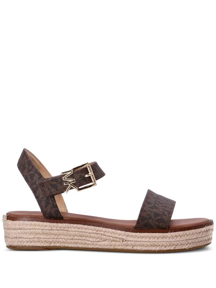 Michael Michael Kors Richie leather espadrilles - Brown Cover