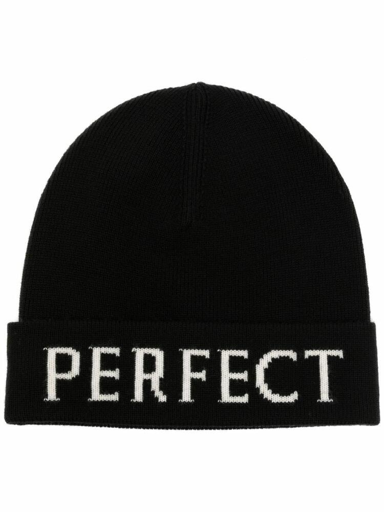 Perfect Moment PM LOGO BEANIE - Black Cover