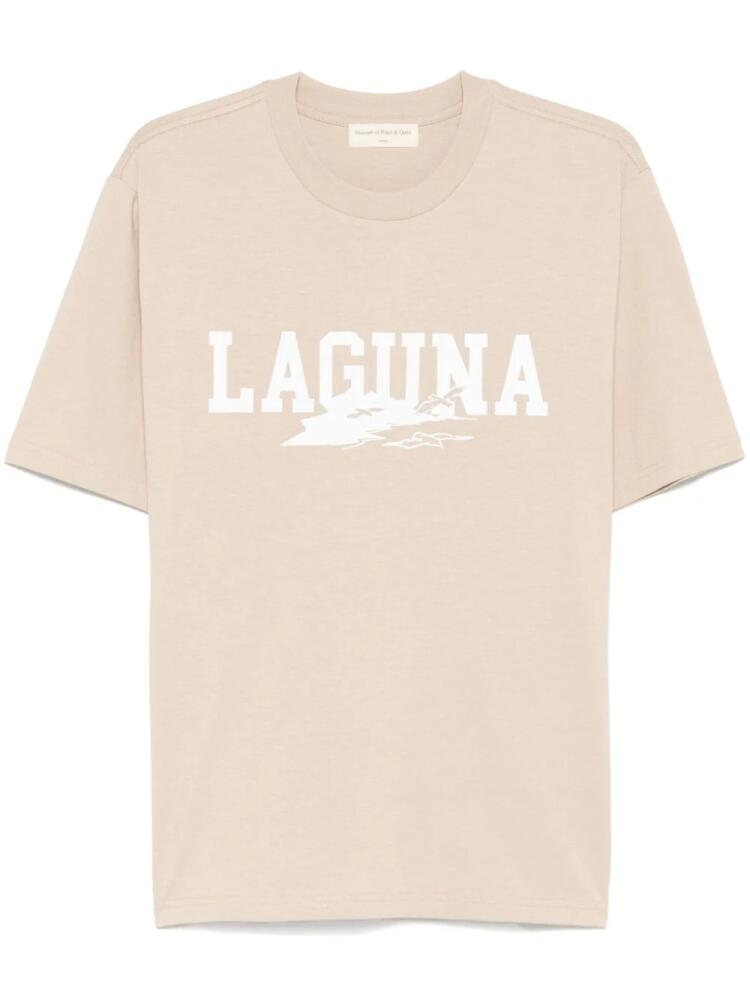 Museum Of Peace & Quiet Laguna T-shirt - Neutrals Cover