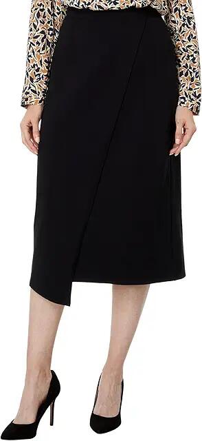 NIC+ZOE Cascade Skirt (Black Onyx) Women's Skirt Cover