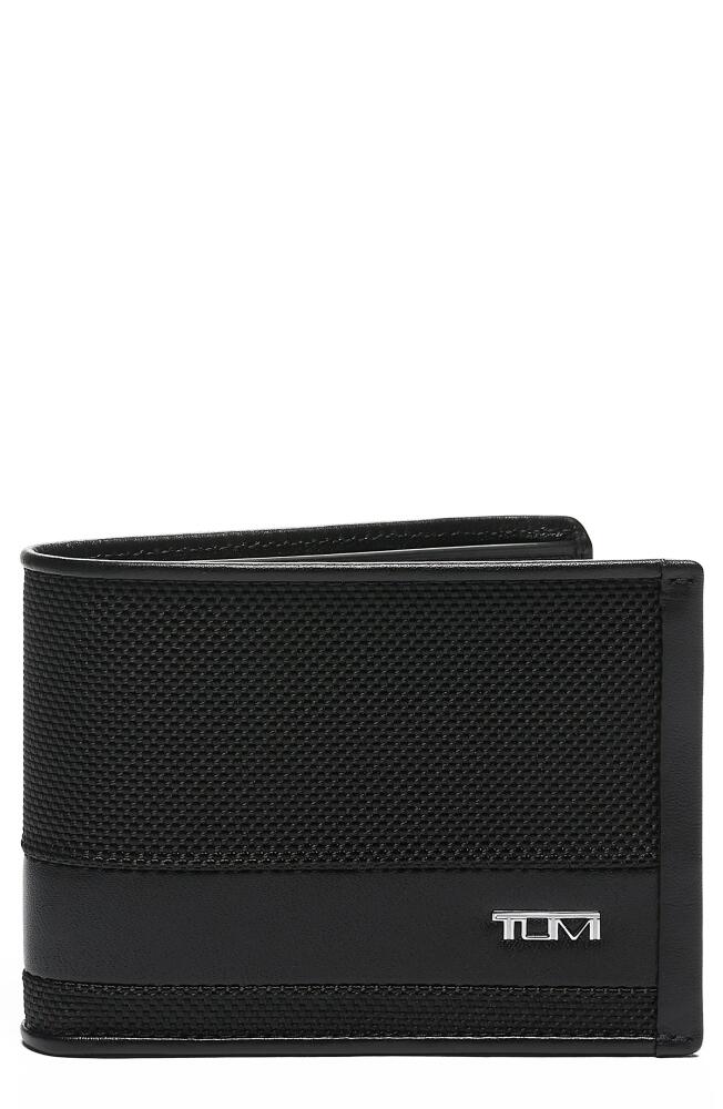 Tumi Alpha Ballistic Nylon Wallet in Black Cover