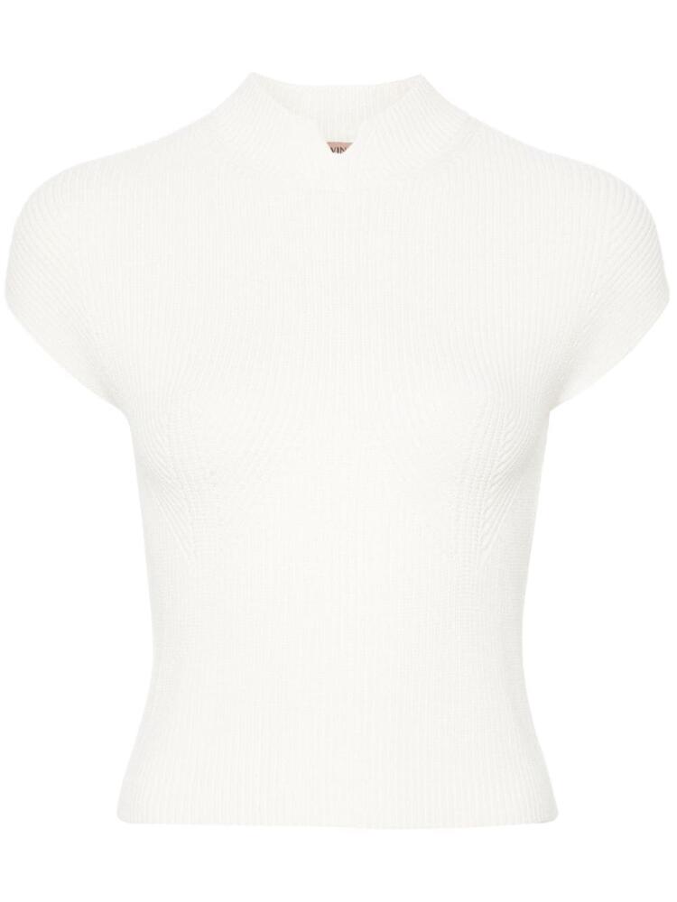 TWINSET ribbed-detail sweater - White Cover