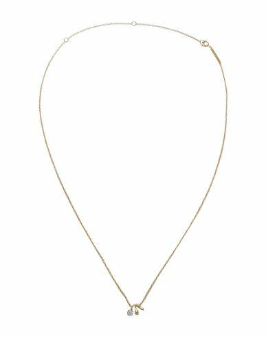 P D Paola Water Necklace Woman Necklace Gold 925/1000 Silver, 750/1000 gold plated, Zirconia Cover