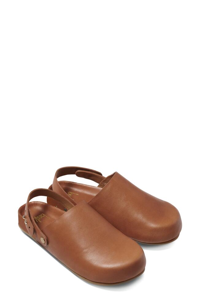 Beek Brant Leather Clog in Tan Cover