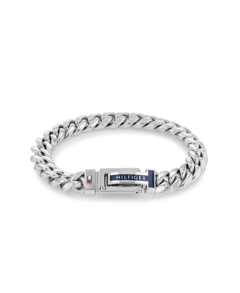 Tommy Hilfiger Men's Stainless Steel Bracelet - Silver Cover