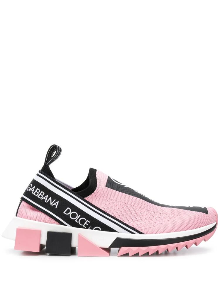 Dolce & Gabbana Sorrento slip-on sneakers - Pink Cover