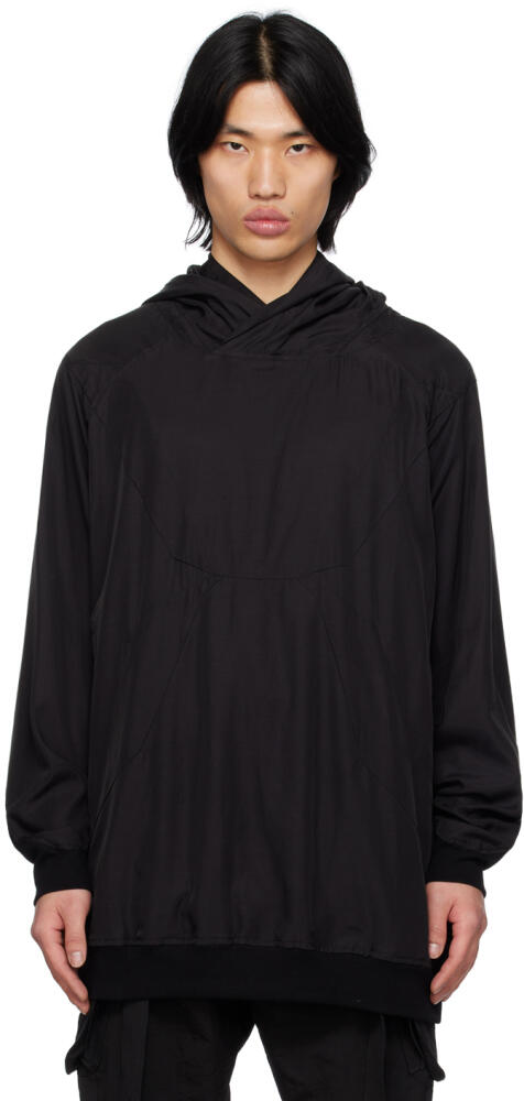 Julius Black Paneled Hoodie Cover