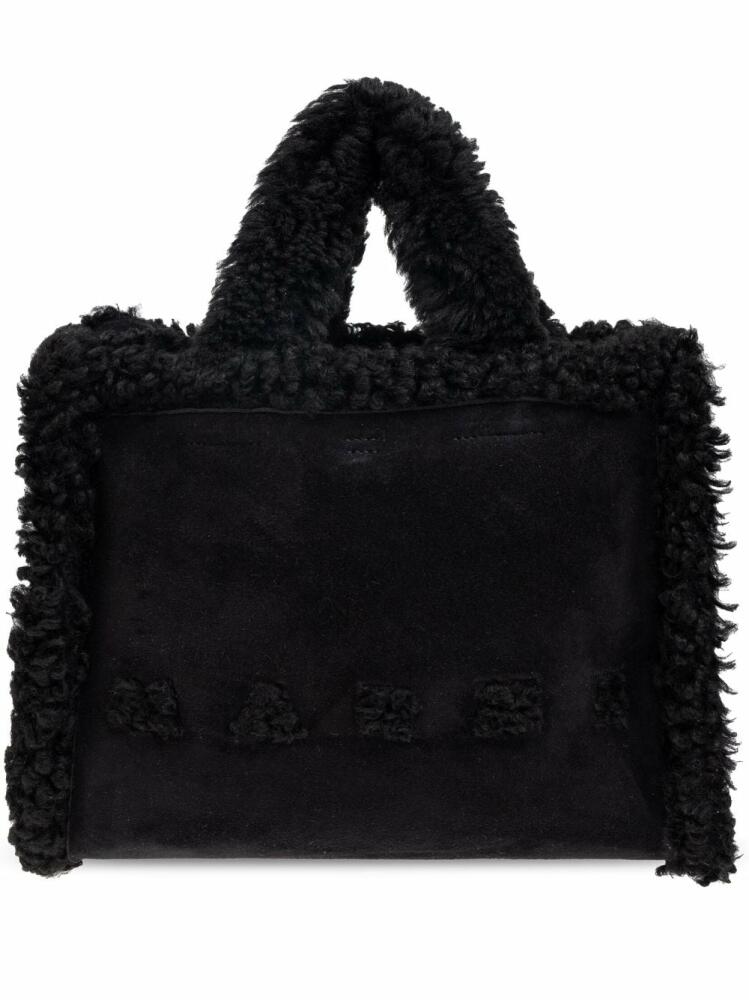 Marni shearling tote bag - Black Cover