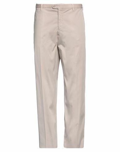 Fedeli Man Pants Beige Cotton, Elastane Cover