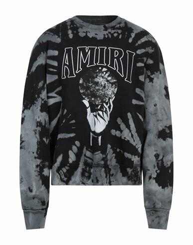 Amiri Man Sweatshirt Lead Cotton Cover