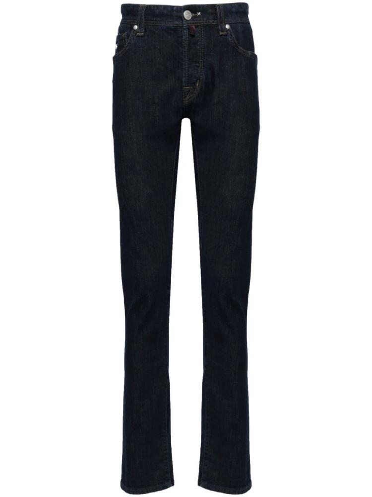 Sartoria Tramarossa Leonardo slim-cut cotton jeans - Blue Cover