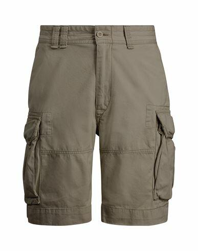 Polo Ralph Lauren 10.5-inch Classic Fit Twill Cargo Short Man Shorts & Bermuda Shorts Dove grey Cotton Cover