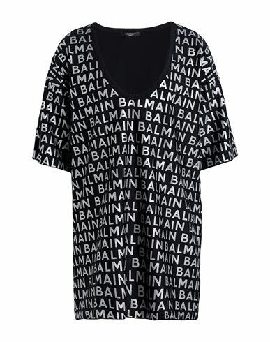 Balmain Woman Cover-up Black Polyamide, Elastane Cover