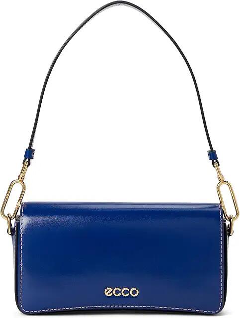 ECCO Small Pinch Bag (Dazzle Blue Virgo Leather) Cross Body Handbags Cover