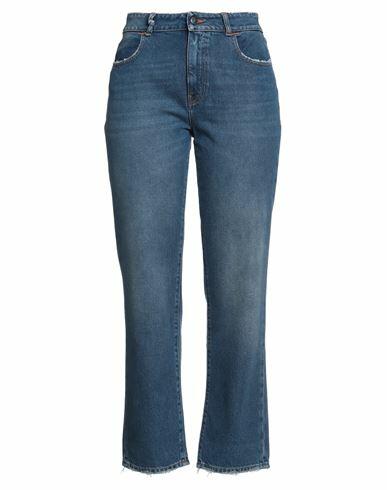 Tramarossa Woman Jeans Blue Cotton, Lycra Cover