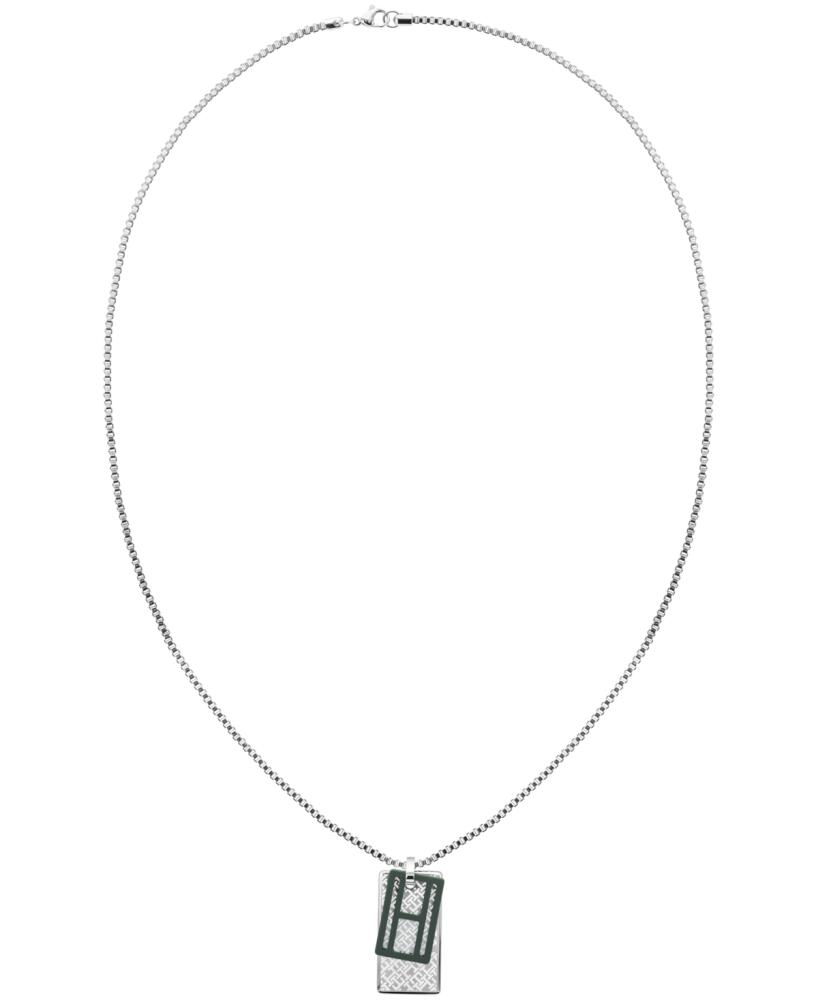 Tommy Hilfiger x Anthony Ramos Men's Stainless Steel Necklace - Silver Cover