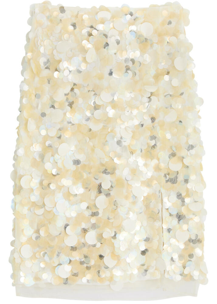 Rohe Paillette-embellished Midi Skirt - Cream Cover