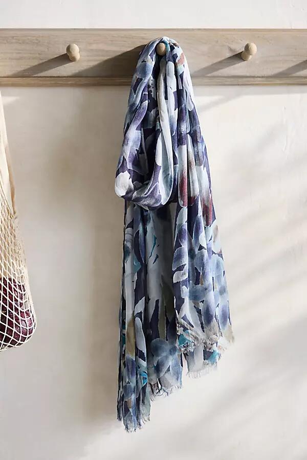 Terrain Garden Watercolor Scarf Cover