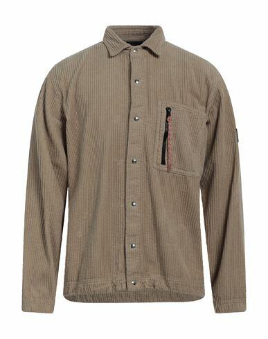 Aries Man Shirt Beige Cotton Cover