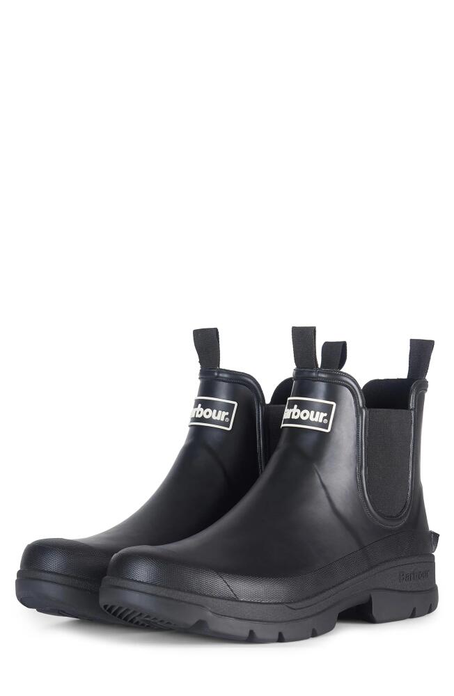 Barbour Nimbus Chelsea Rain Boot in Black Cover