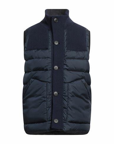 Bark Man Puffer Midnight blue Wool, Polyamide Cover