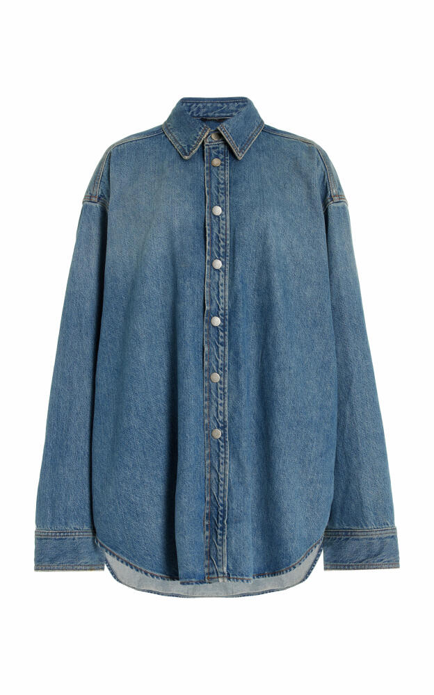 HAIKURE - Ofelia Chambray Shirt - Blue Cover