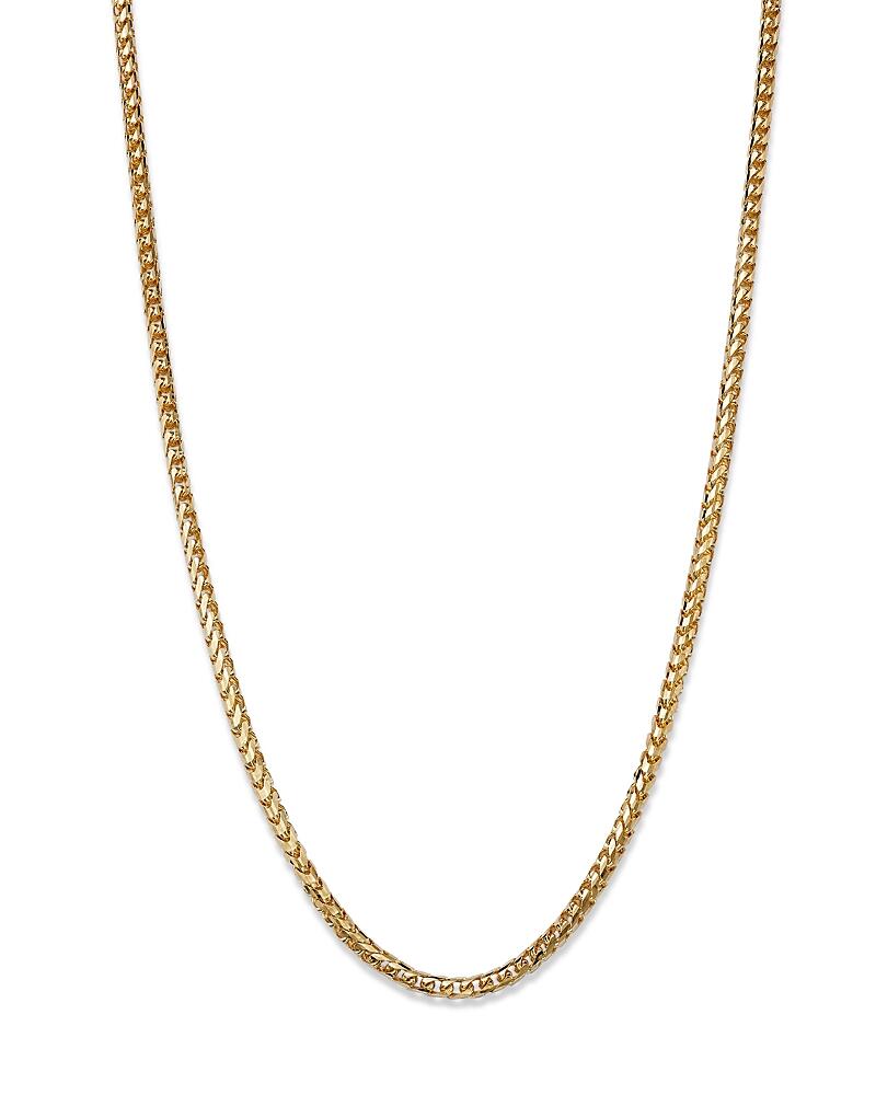 Bloomingdale's Fine Collection Men's Franco Link Chain Necklace in 14K Yellow Gold, 22 - Exclusive Cover