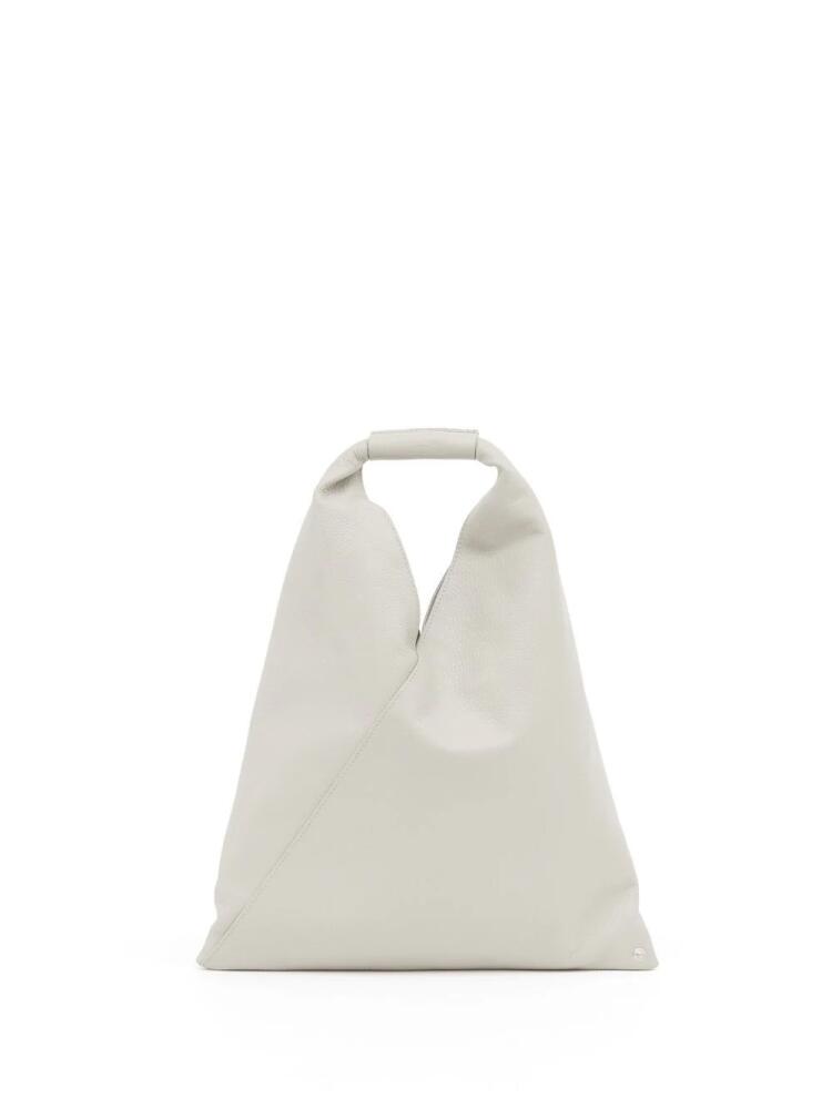 MM6 Maison Margiela Japanese leather tote bag - White Cover