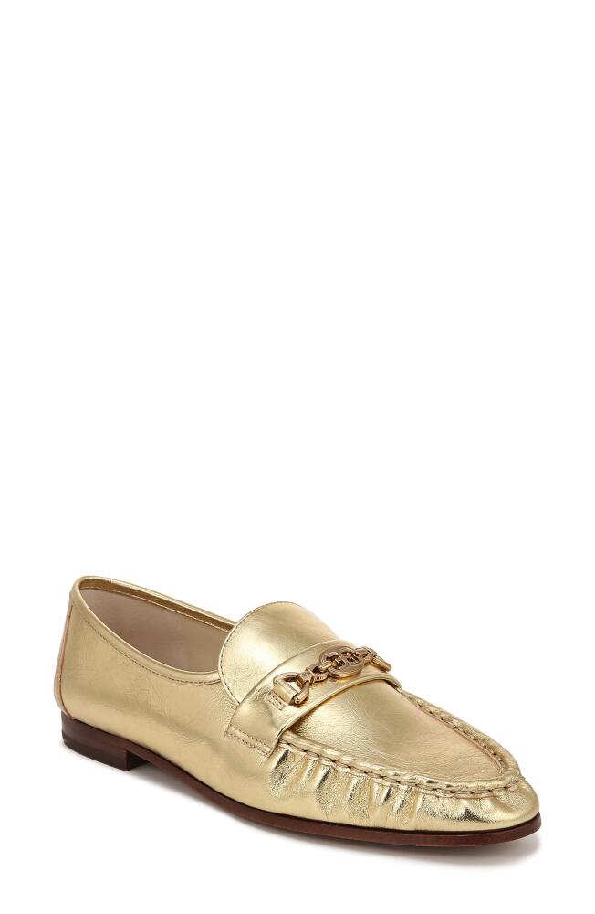 Sam Edelman Lucca Loafer in Amber Gold Cover