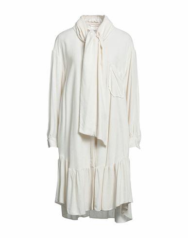 Le Sarte Pettegole Woman Midi dress Ivory Viscose Cover