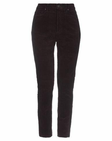 Citizens Of Humanity Woman Pants Dark brown Cotton, Elastane Cover