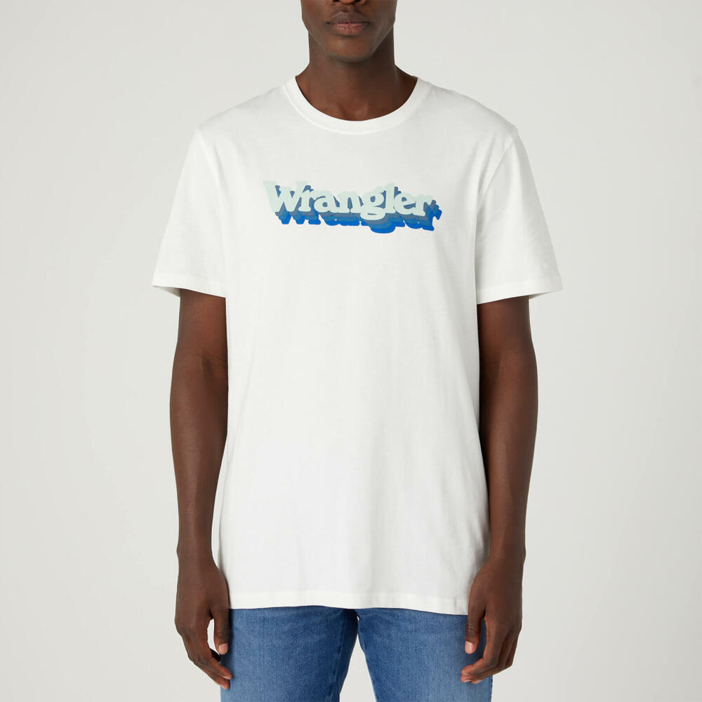 Wrangler Contrast Graphic Cotton T-Shirt Cover