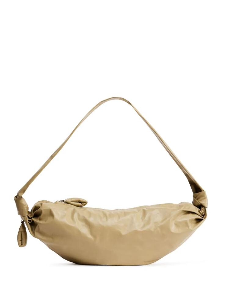 LEMAIRE medium Soft Croissant shoulder bag - Neutrals Cover