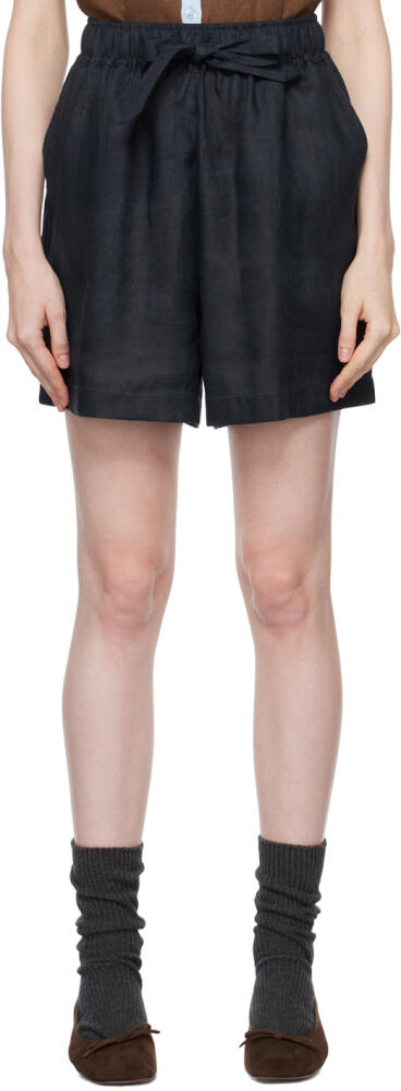 Caro Editions Navy Hannah Shorts Cover