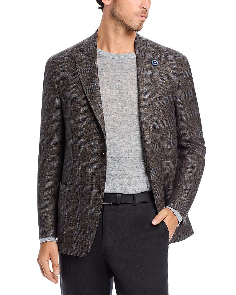 Hart Schaffner Marx New York Plaid Regular Fit Sport Coat Cover