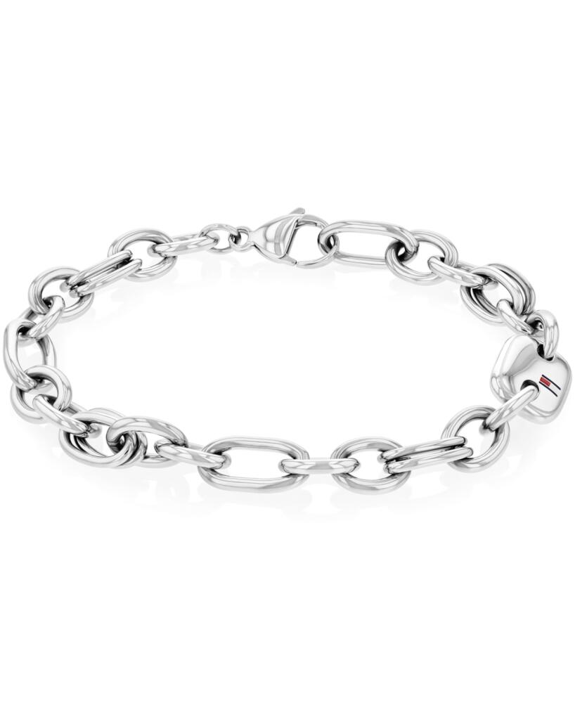 Tommy Hilfiger Women's Stainless Steel Chain Bracelet - Silver Cover