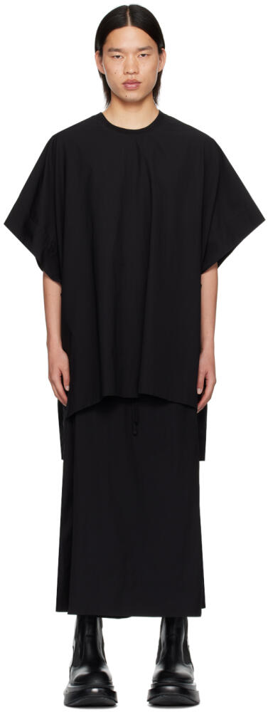 Julius Black Poncho T-Shirt Cover