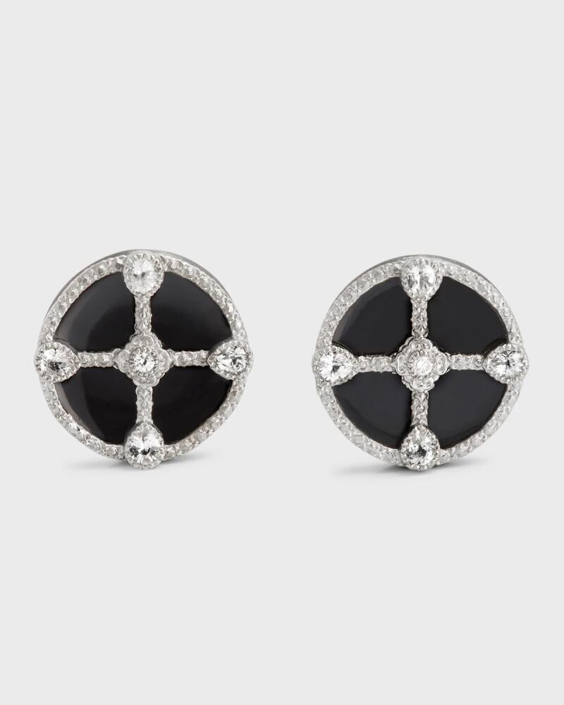 Armenta Men's Sterling Silver Enamel Cufflinks Cover