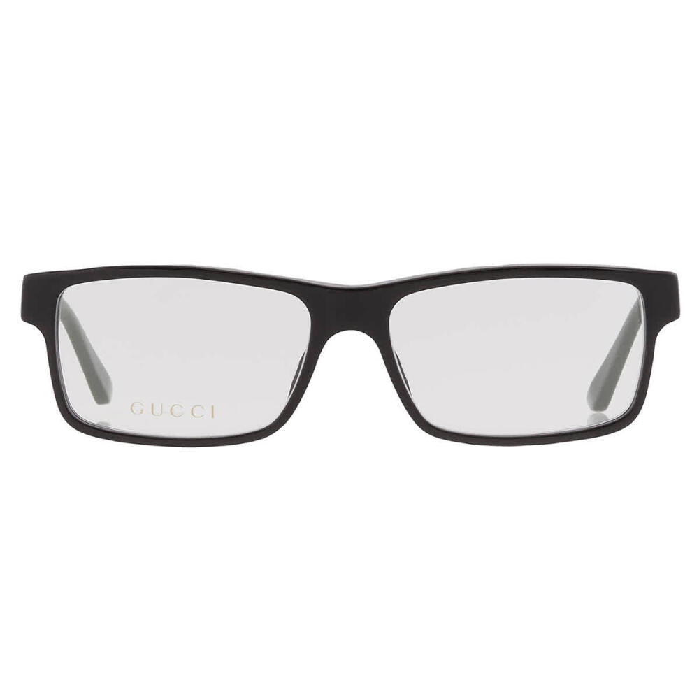 Gucci Demo Rectangular Mens Eyeglasses Cover