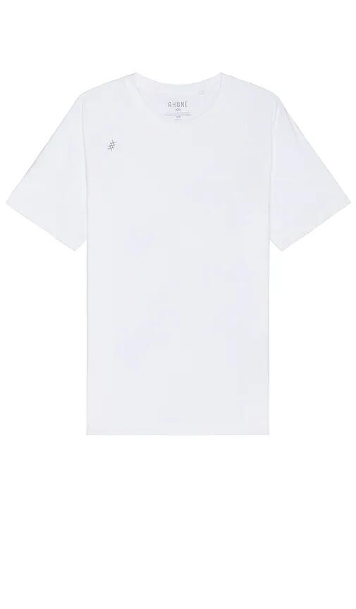 Rhone Reign Short Sleeve Tee in White Cover