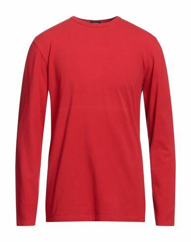 Cruciani Man T-shirt Red Cotton Cover