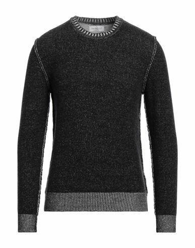 Bellwood Man Sweater Black Cotton, Wool, Cashmere Cover